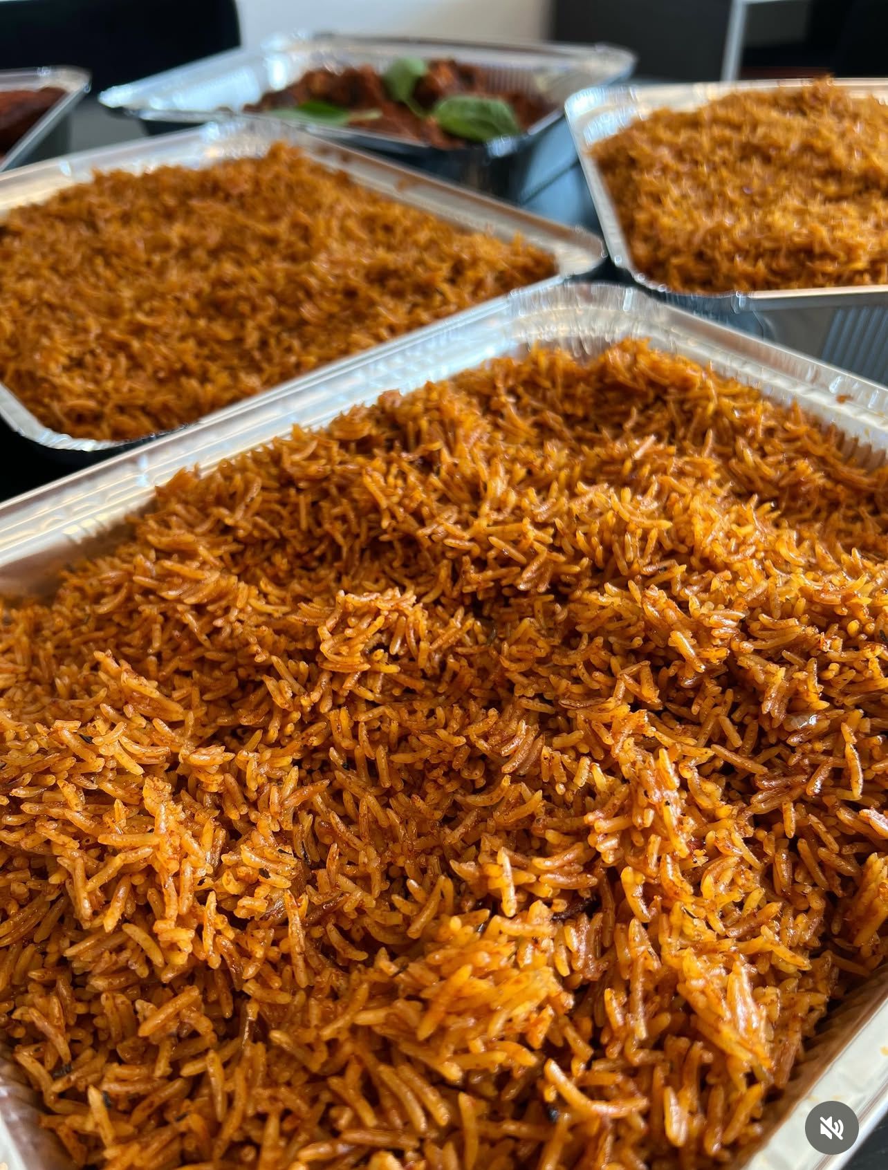 Catering food